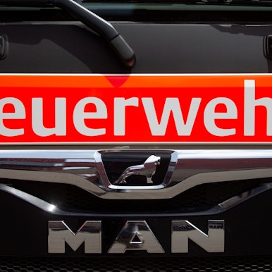 Ein Lkw der Feuerwehr Köln.