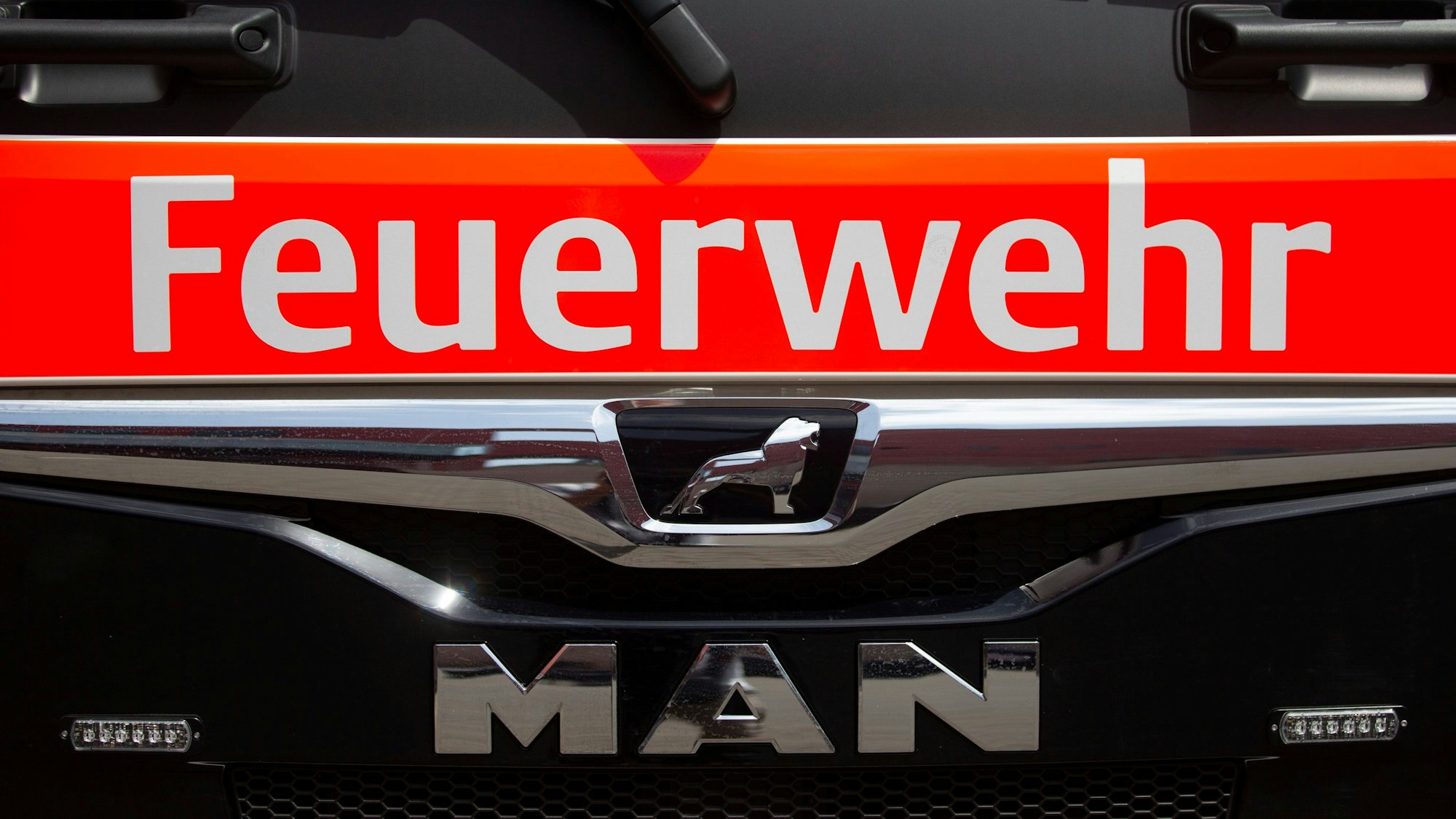 Ein Lkw der Feuerwehr Köln.