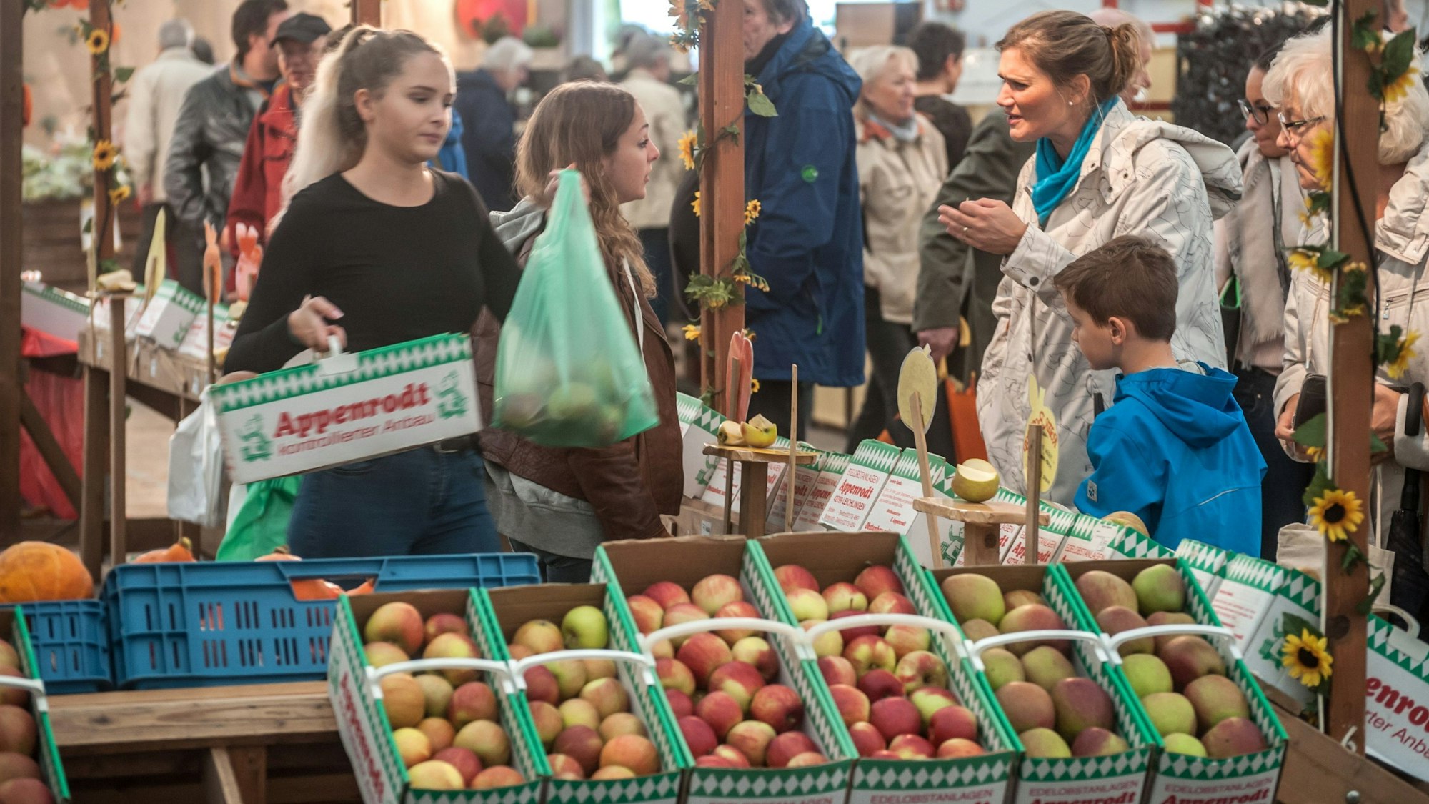 Obstmarkt in Leichlingen