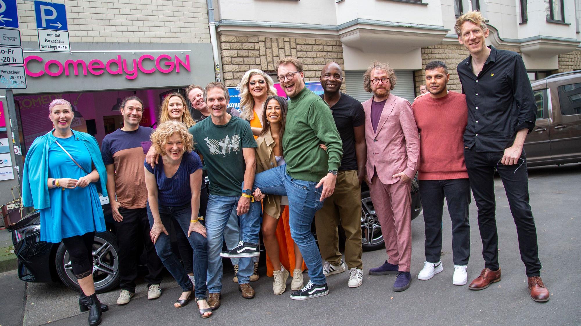 Die Protagonisten des Cologne Comedy Festivals.