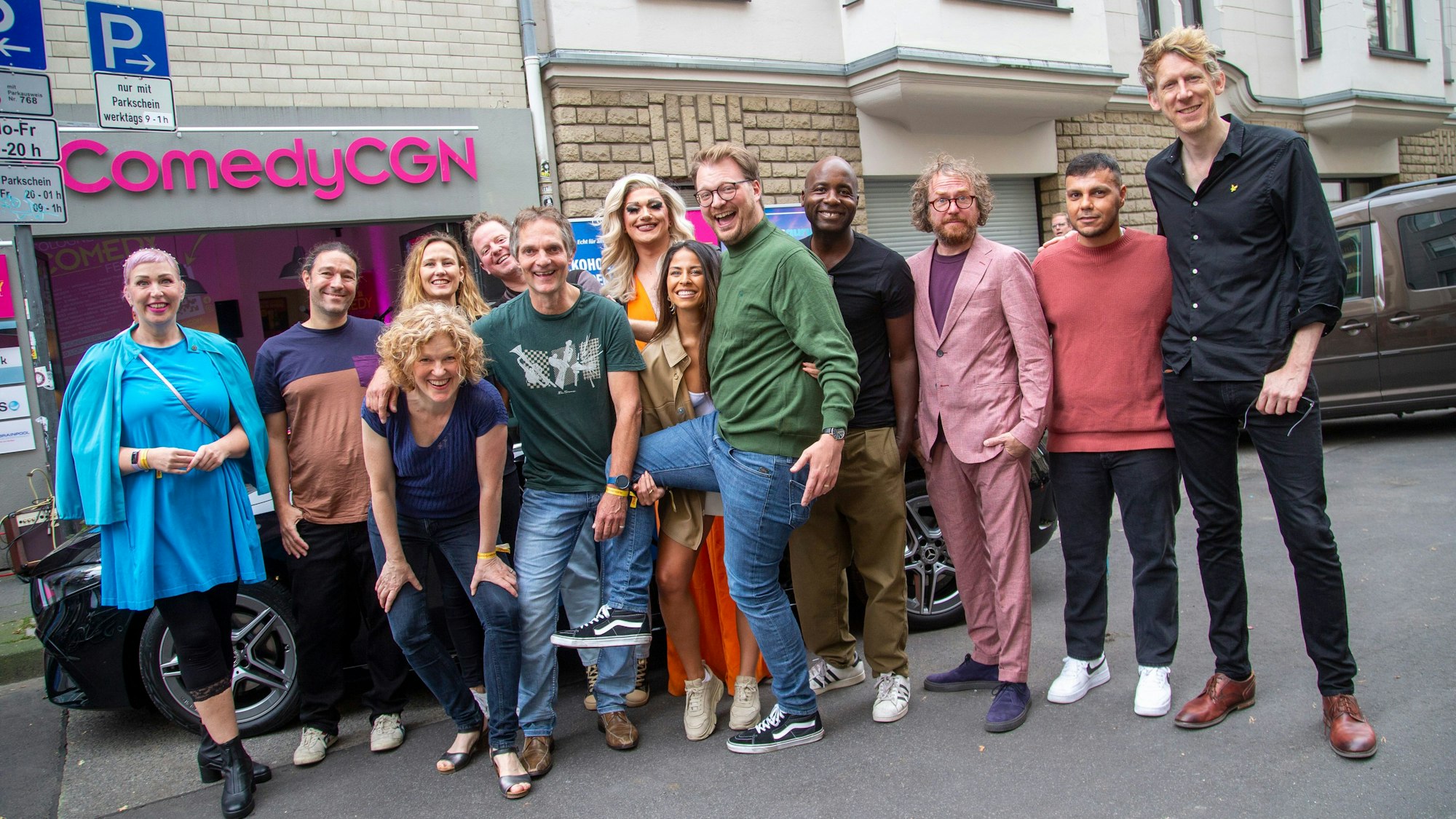 Die Protagonisten des Cologne Comedy Festivals.