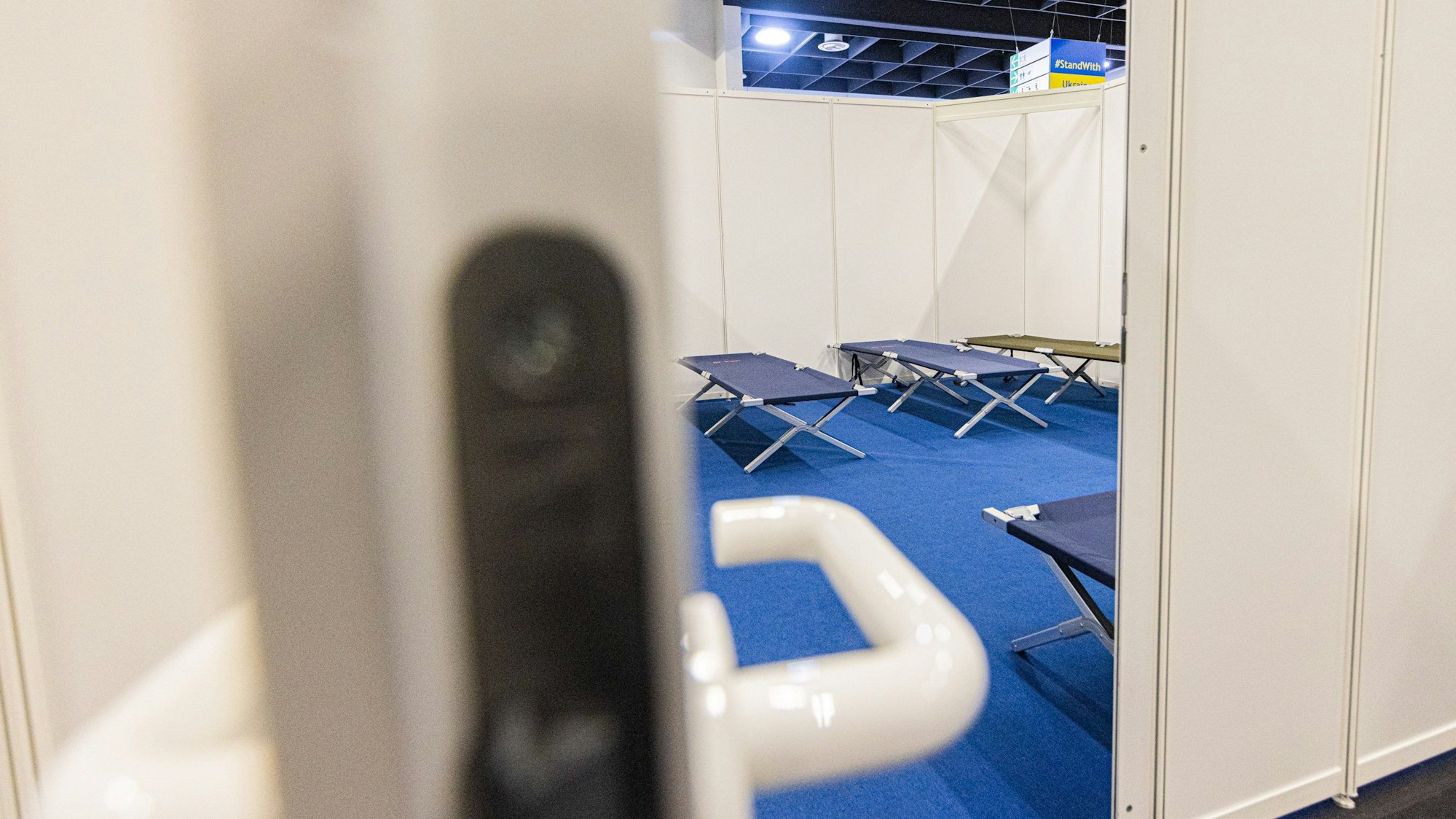 Die Messehallen in Deutz