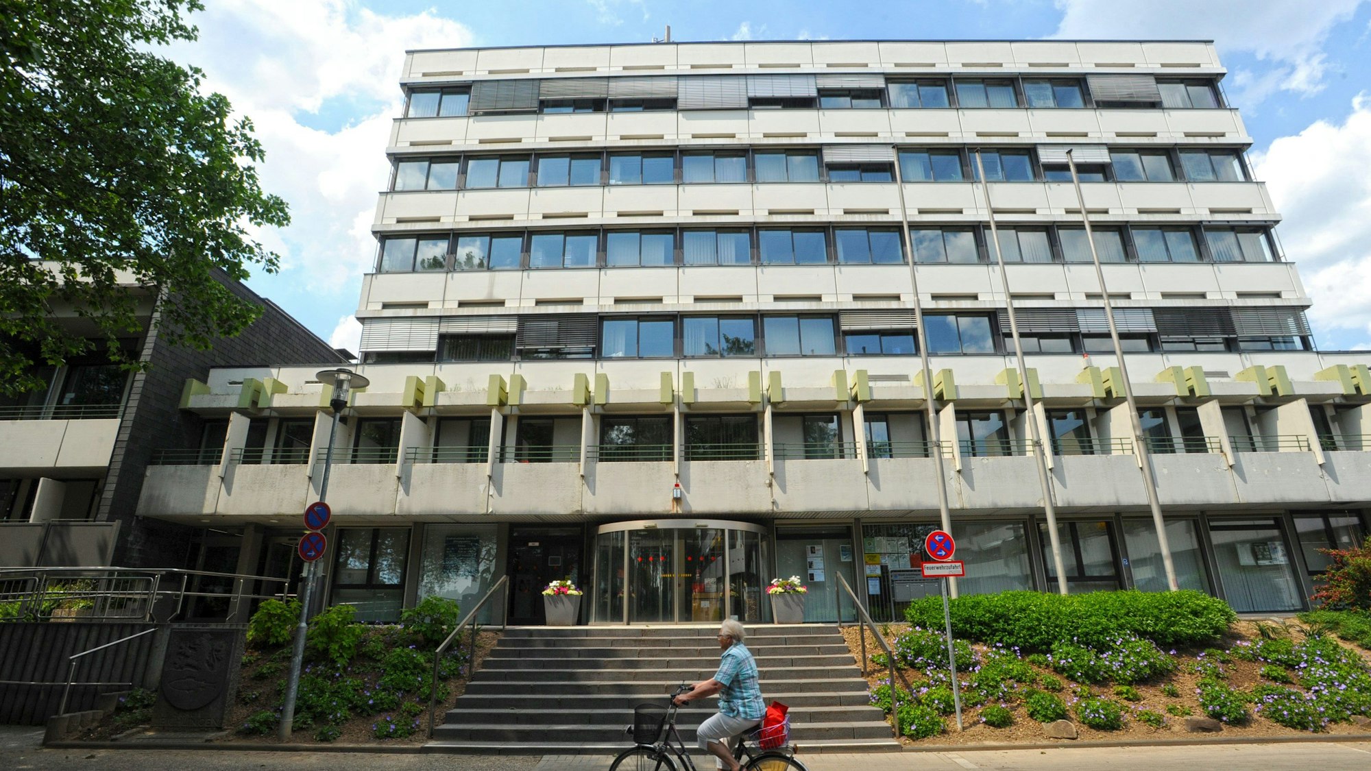 Das Rathaus in Leichlingen.