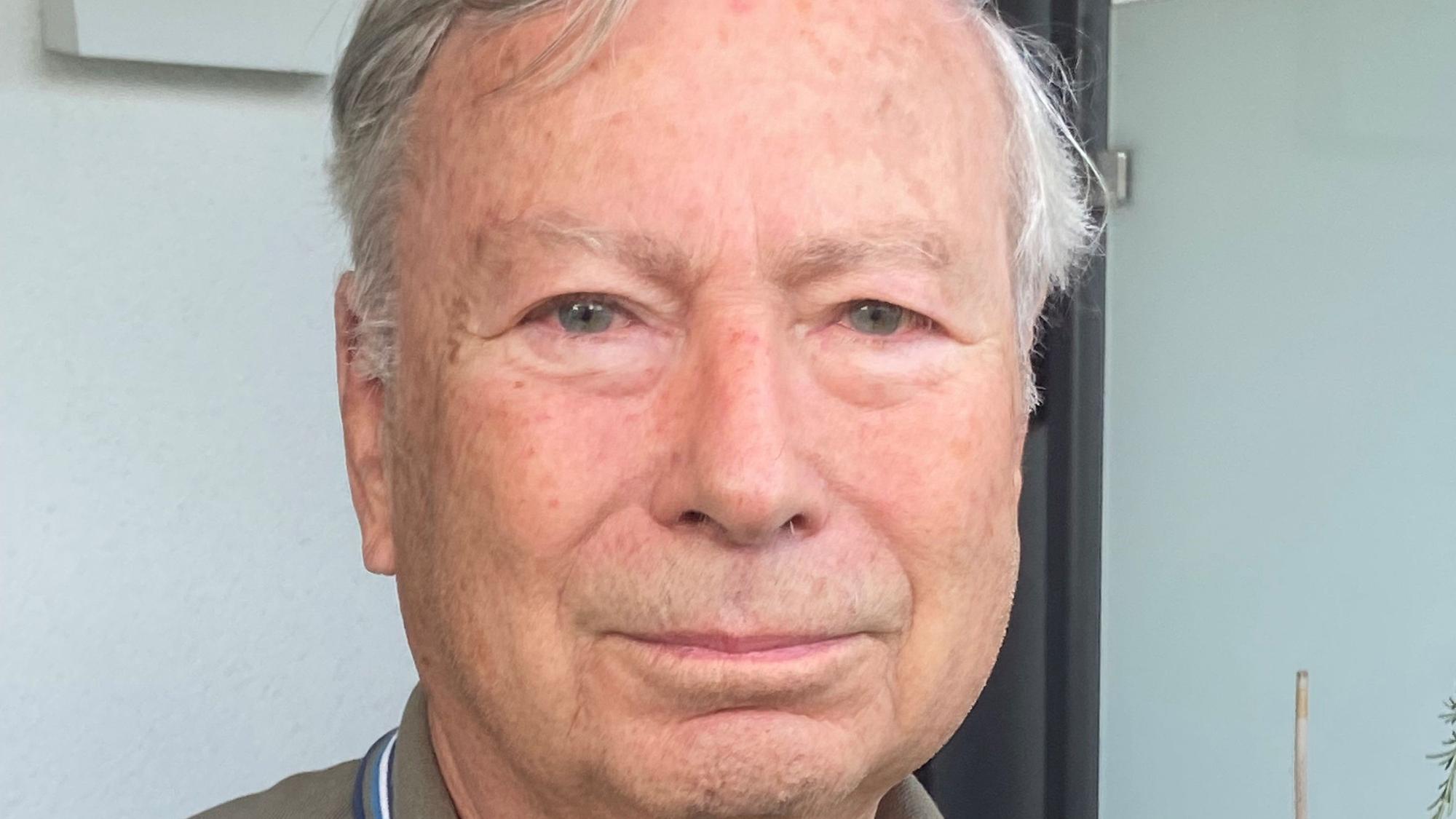 Auf dem Bild ist der Ehemann der Patientin, Lothar Vetter, zu sehen.