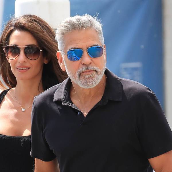 George Clooney und seine Ehefrau Amal Clooney bei den Filmfestspielen von Venedig.