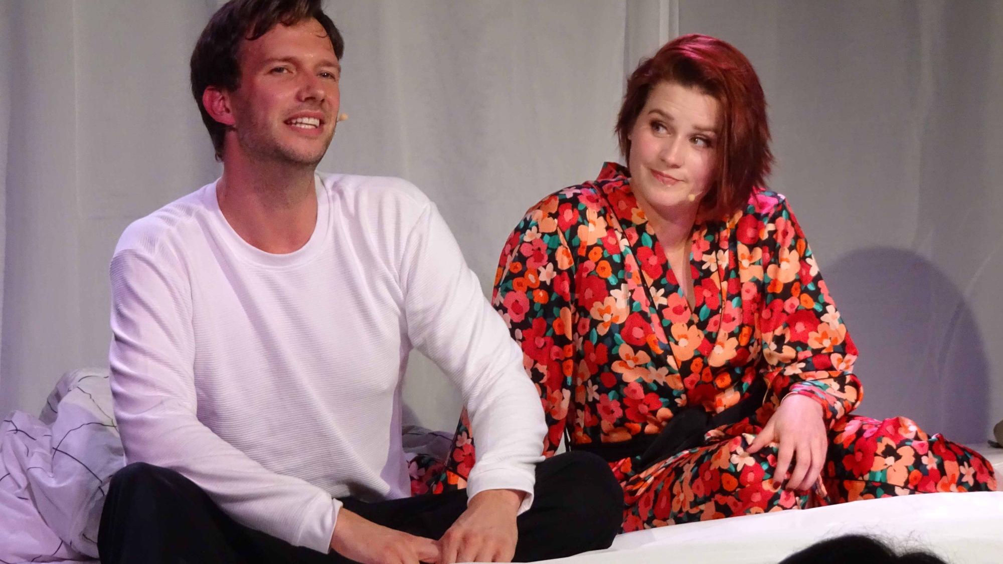 Premiere im Theater am Lohmarkt mit der Musicalkomödie „Jana und Janis - Sag einfach Jein“ mit Johanna Haas und Nico Schweers.