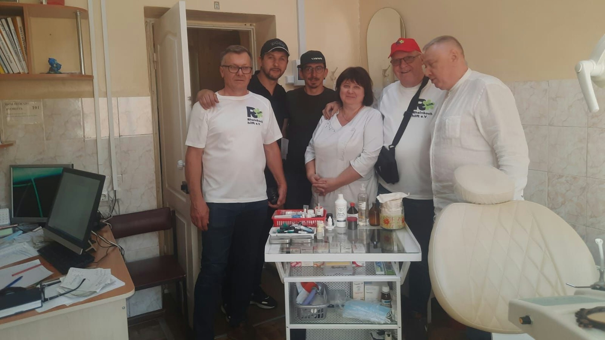 Rheinbach hilft gibt in Charkiv wieder medizinische Hilfsgüter ab