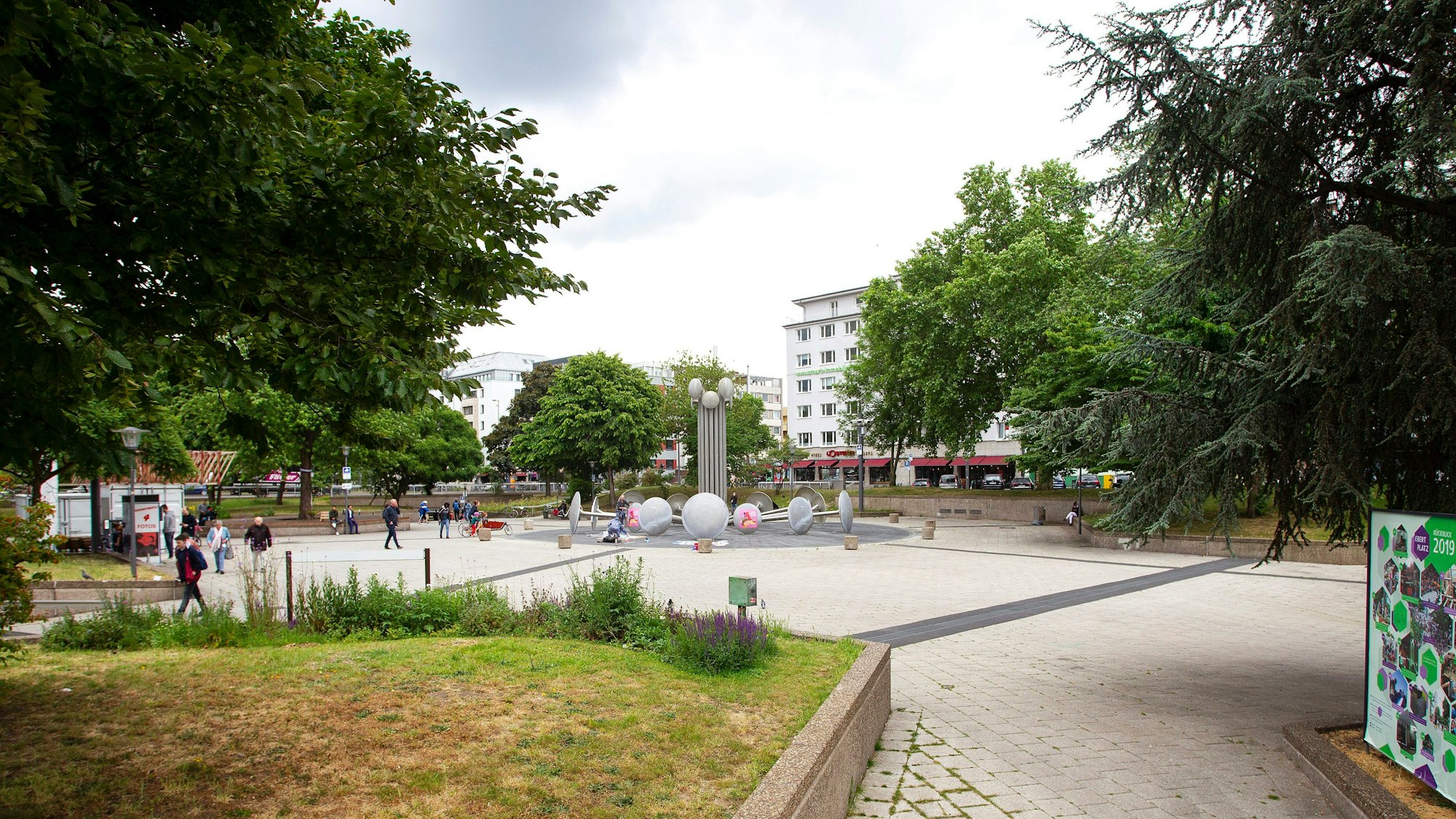 Bedingt schön: Der Ebertplatz hat mit dem Kulturprogramm nur phasenweise Impulse bekommen.