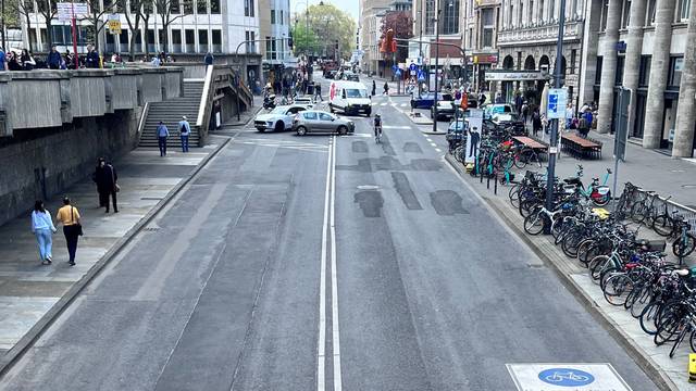 Die Trankgasse direkt am Kölner Dom.
