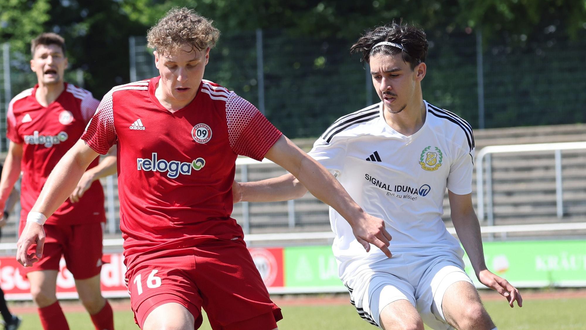 Nico Kuhbier im Zweikampf