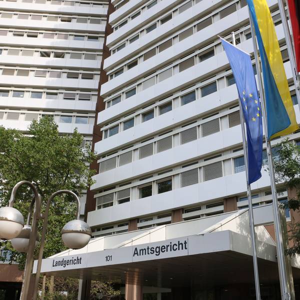 Außenansicht Landgericht Köln