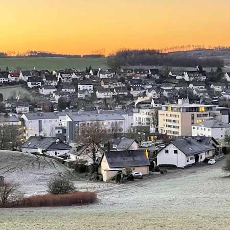 Blick auf das Rathaus.