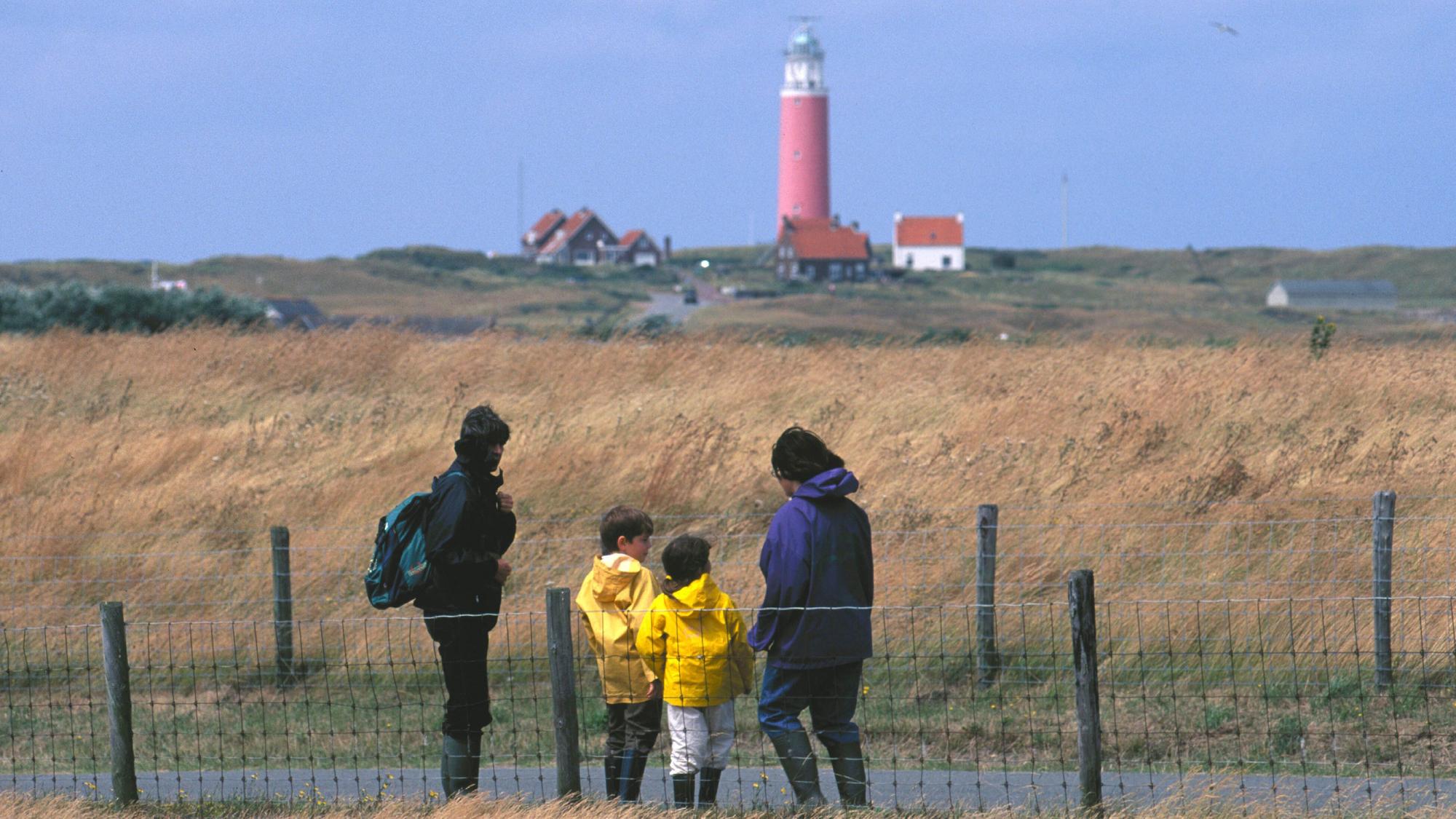Herbstspaziergang zum Leuchtturm auf Texel
