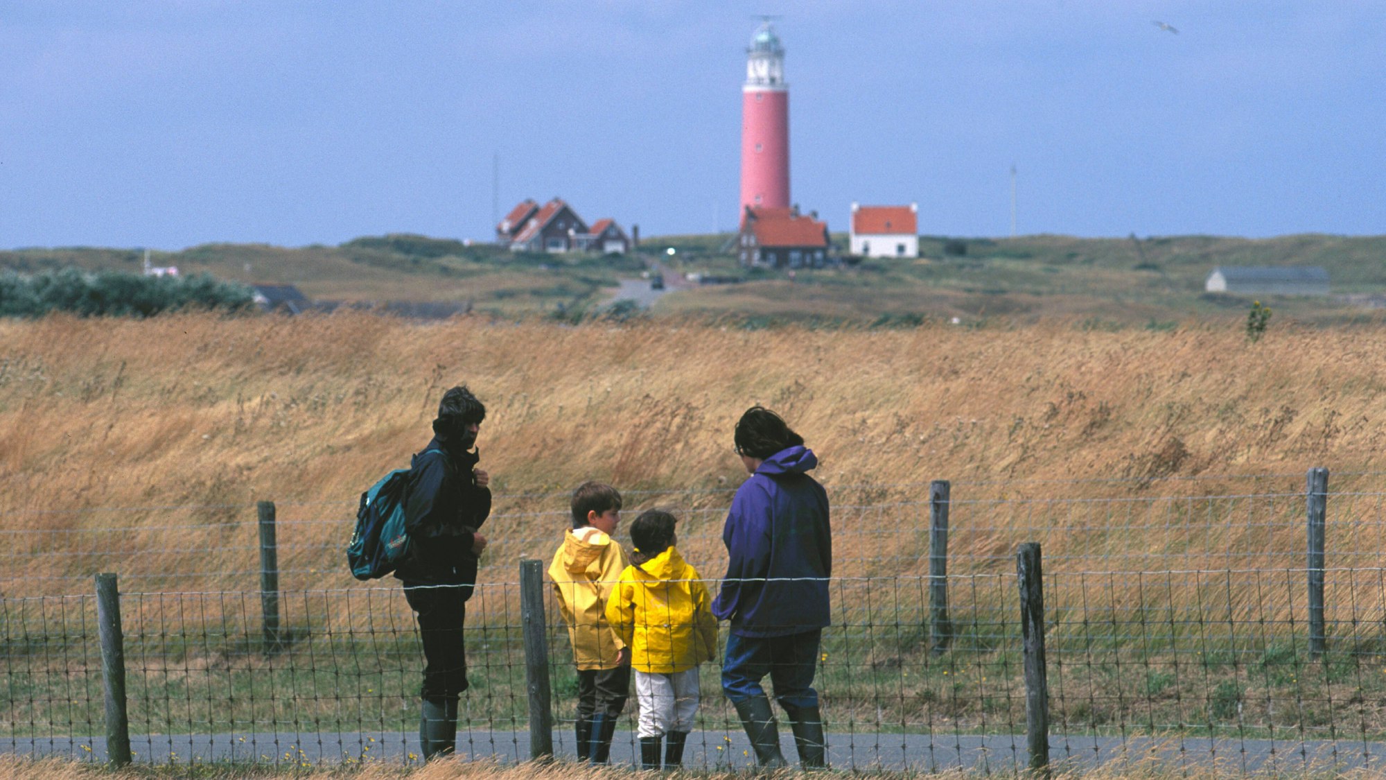 Herbstspaziergang zum Leuchtturm auf Texel