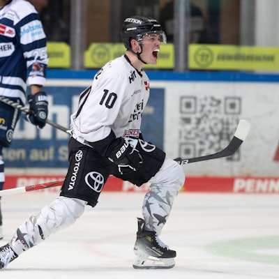 PENNY DEL 1 Iserlohn Roosters - Koelner Haie Koeln, 28.09.2023 Justin Schuetz Koelner Haie,