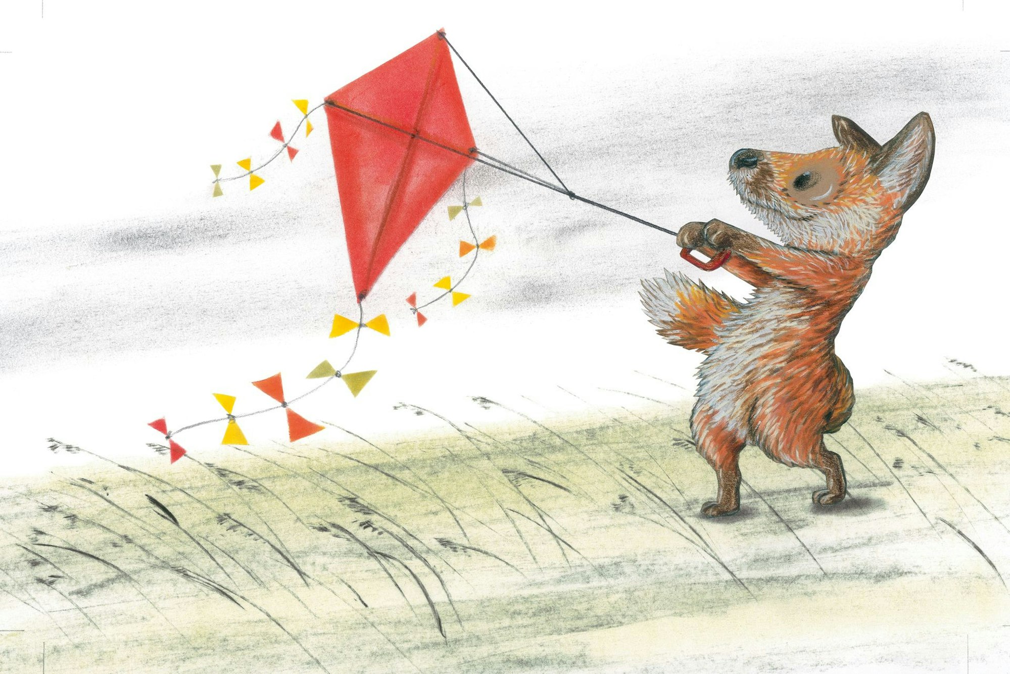 Illustration aus "Kann ich alleine" von Kathrin Schärer