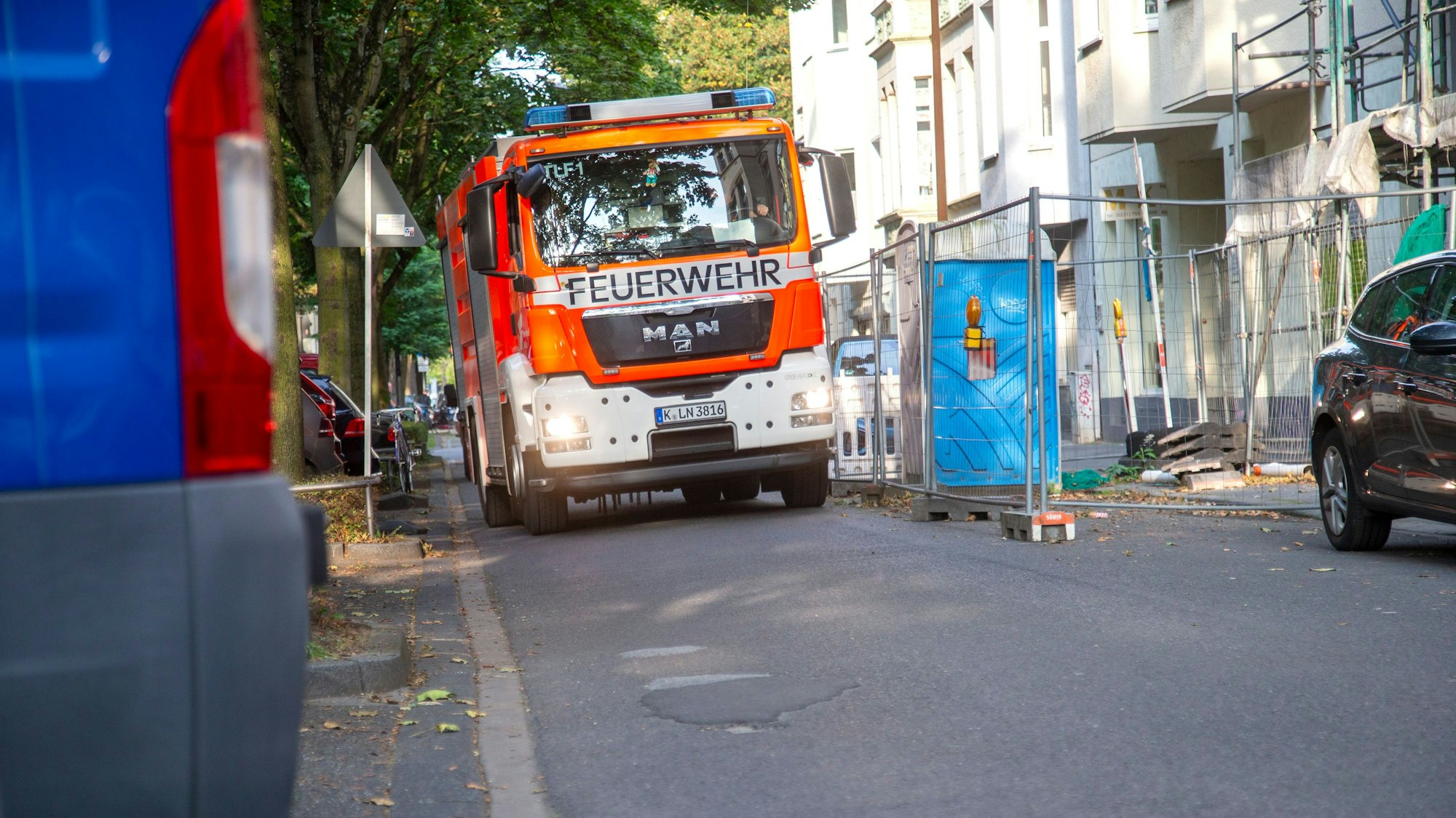 Die Feuerwehr hat bei einer Testfahrt Engstellen ausfindig gemacht.