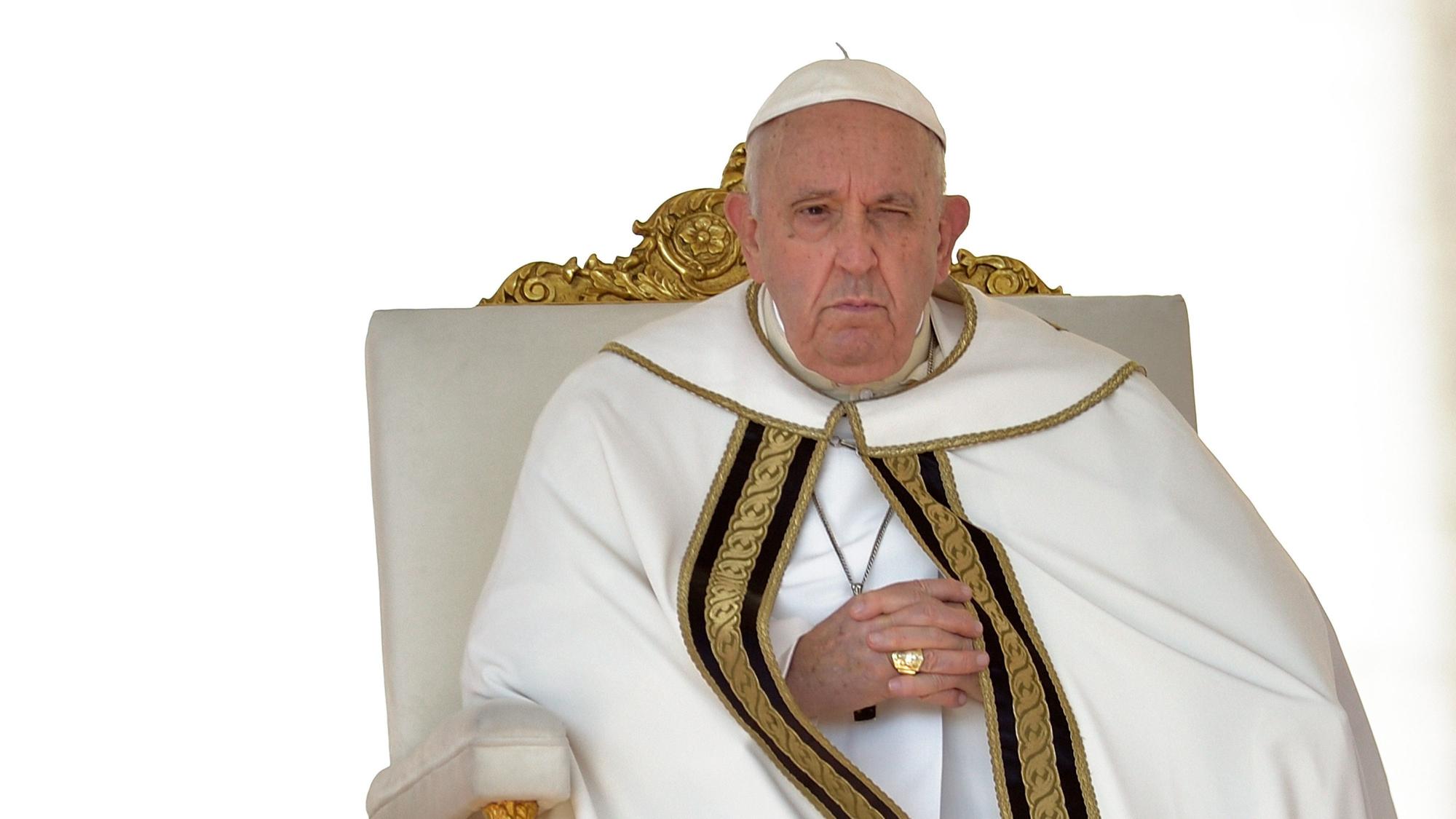 Papst Franziskus bei der Ernennung der neuen Kardinäle.