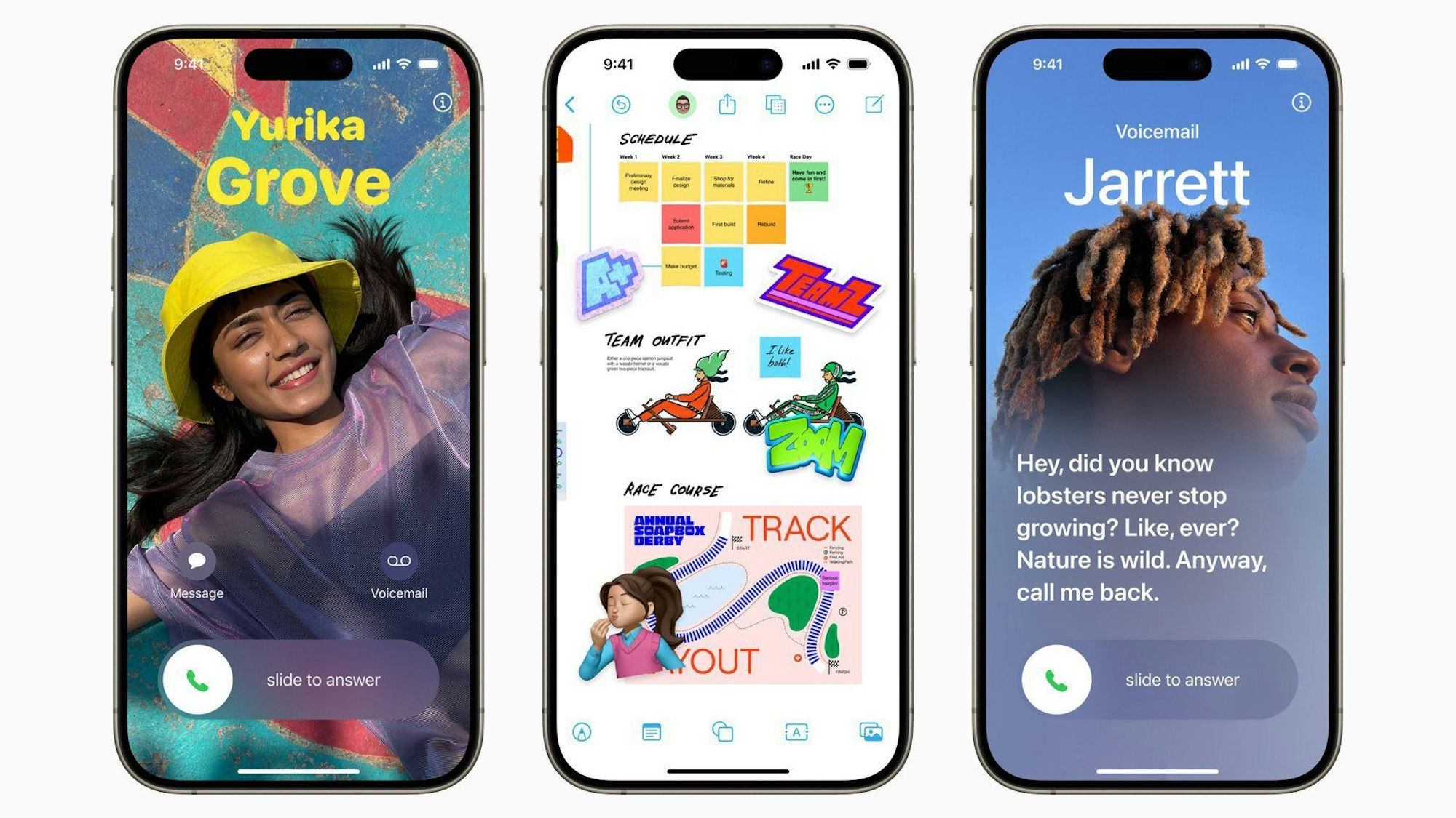 Das iPhone-Betriebssystem bietet unter anderem einen Standby-Vollbildmodus beim Laden, der Fotos, Uhrzeit, Live-Aktivitäten, Siri-Ergebnisse und eingehende Anrufe auf dem Display anzeigt.
