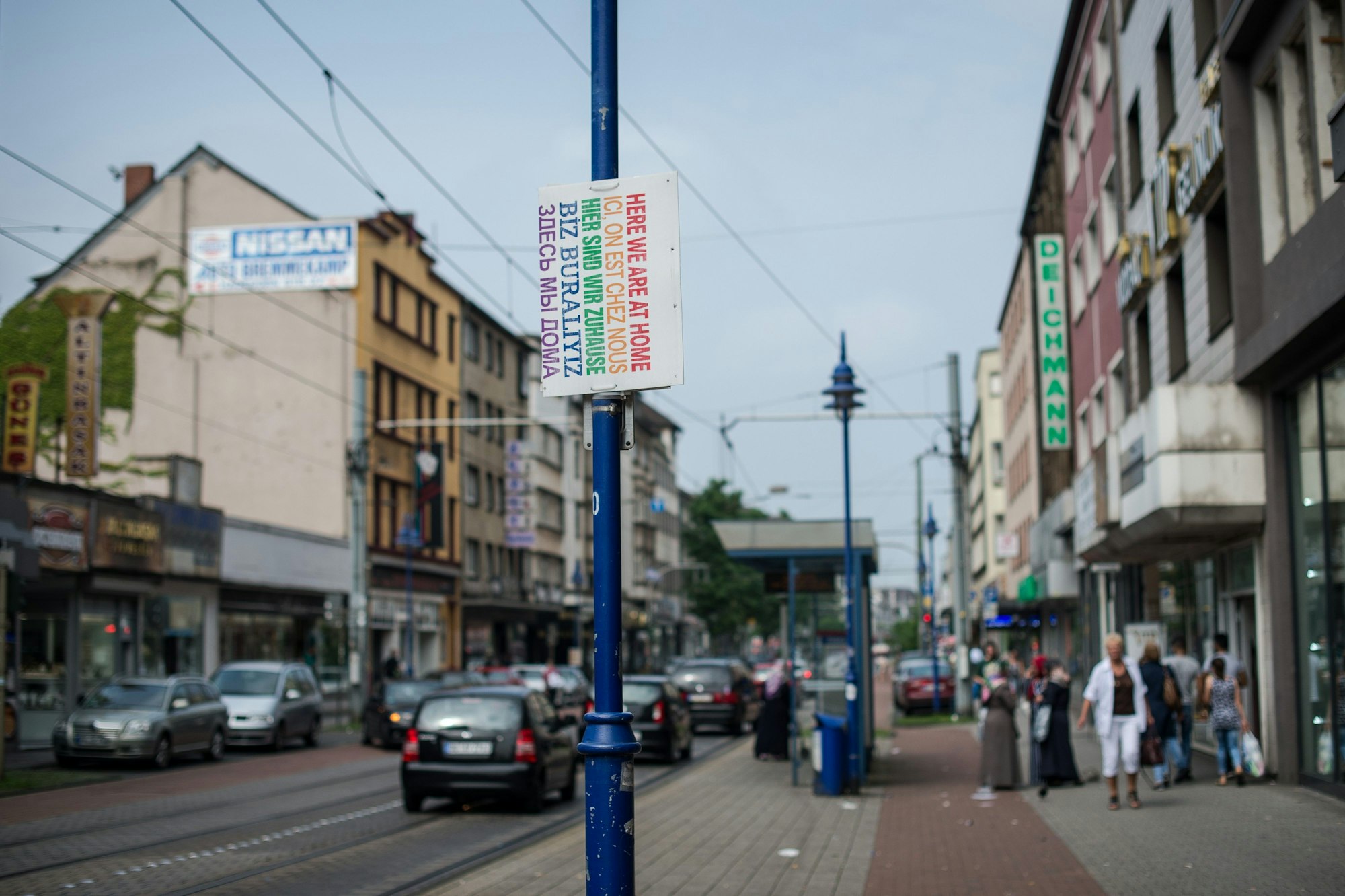 Duisburg-Marxloh ist in Verruf geraten als „No-Go-Area“, in der sich die kriminelle Halbwelt tummelt.