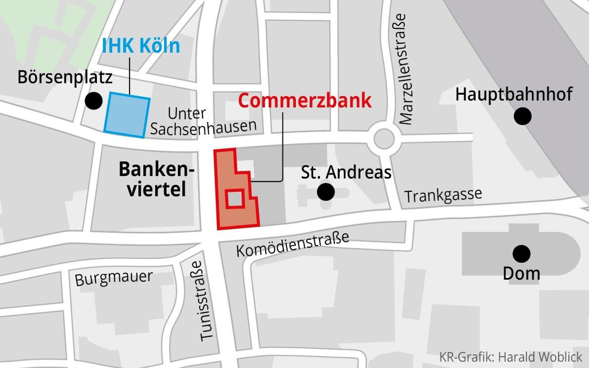 Das Kölner Bankenviertel