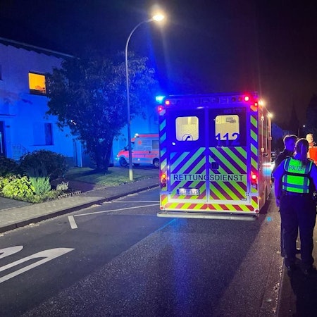 Zu einer heftigen Auseinandersetzung kam es in Lohmar-Birk.