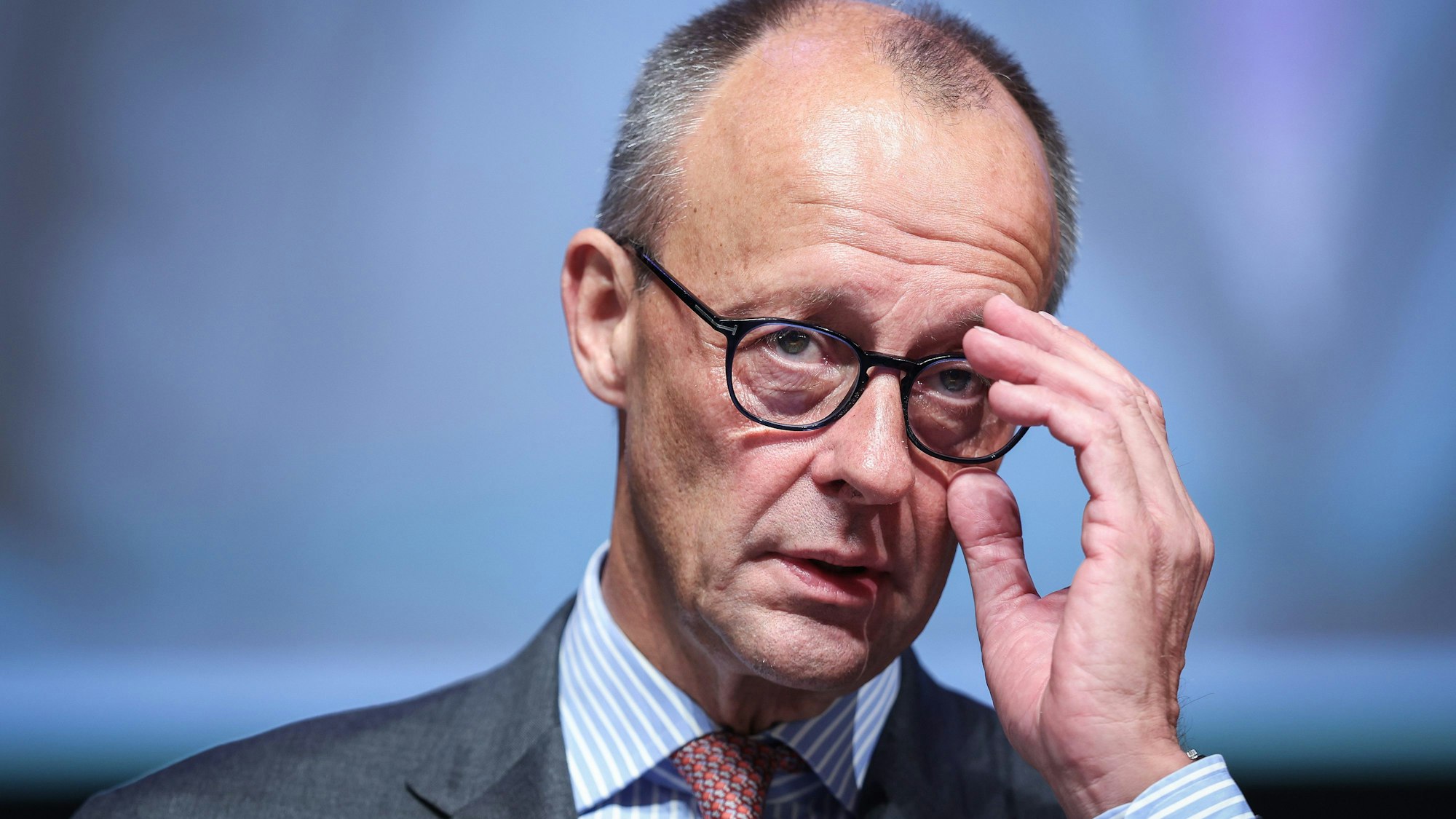 Der CDU-Parteivorsitzende Friedrich Merz