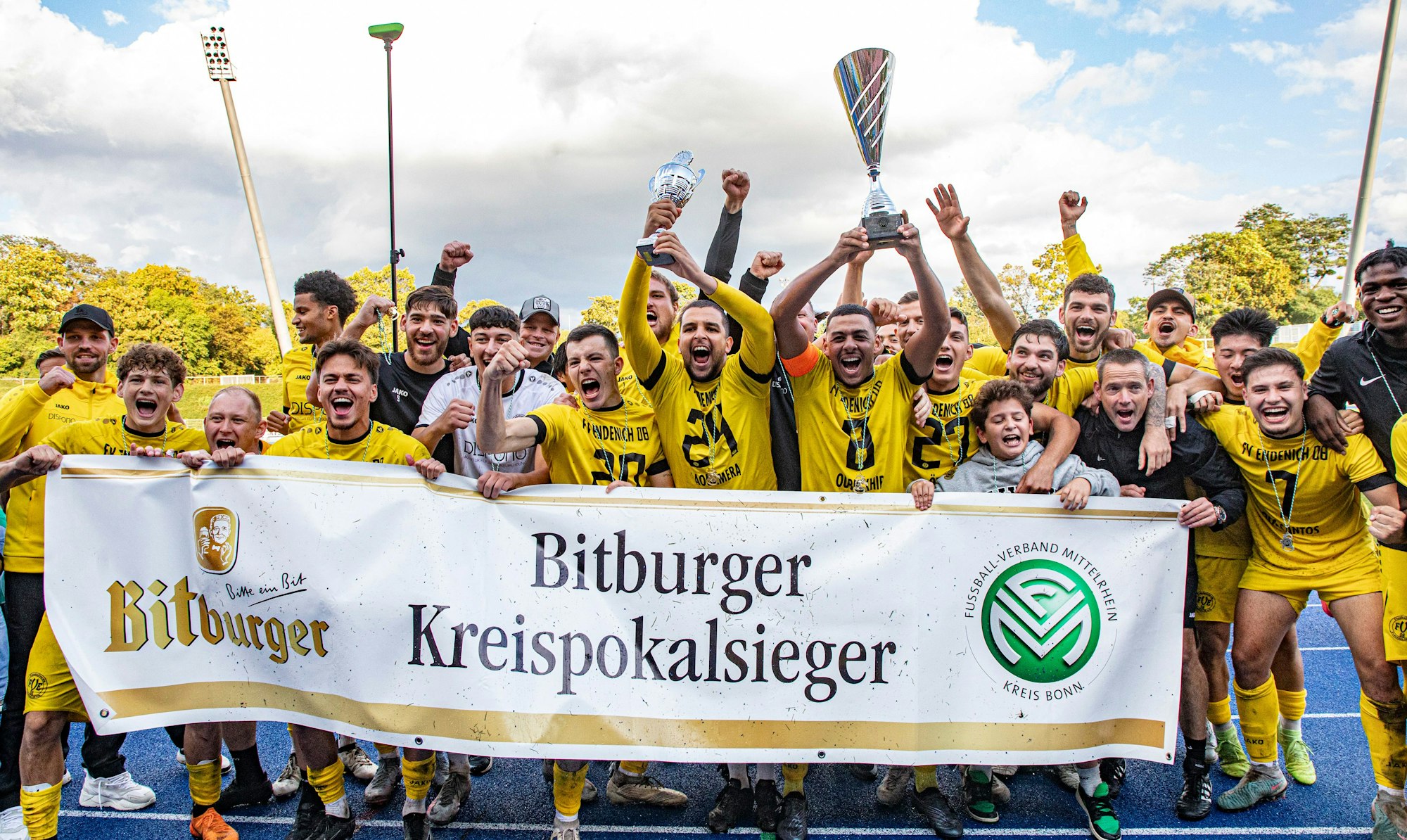 Der FV Endenich gewinnt Im Kreispokalfinale gegen den Bonner SC.