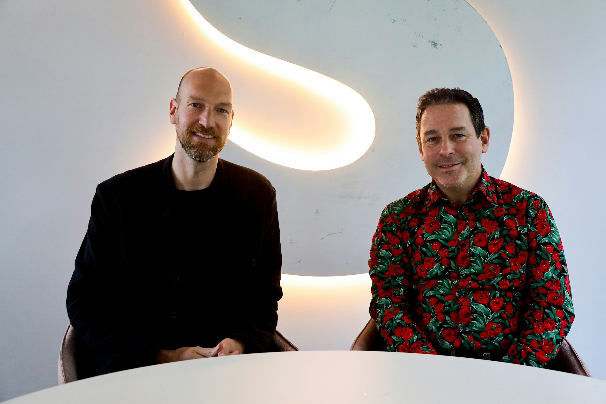 Arndt Klocke und Daniel Wagner haben im DuMont-Haus über mentale Gesundheit gesprochen.