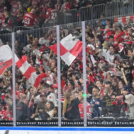 Jubel bei den Kölner Haie-Fans