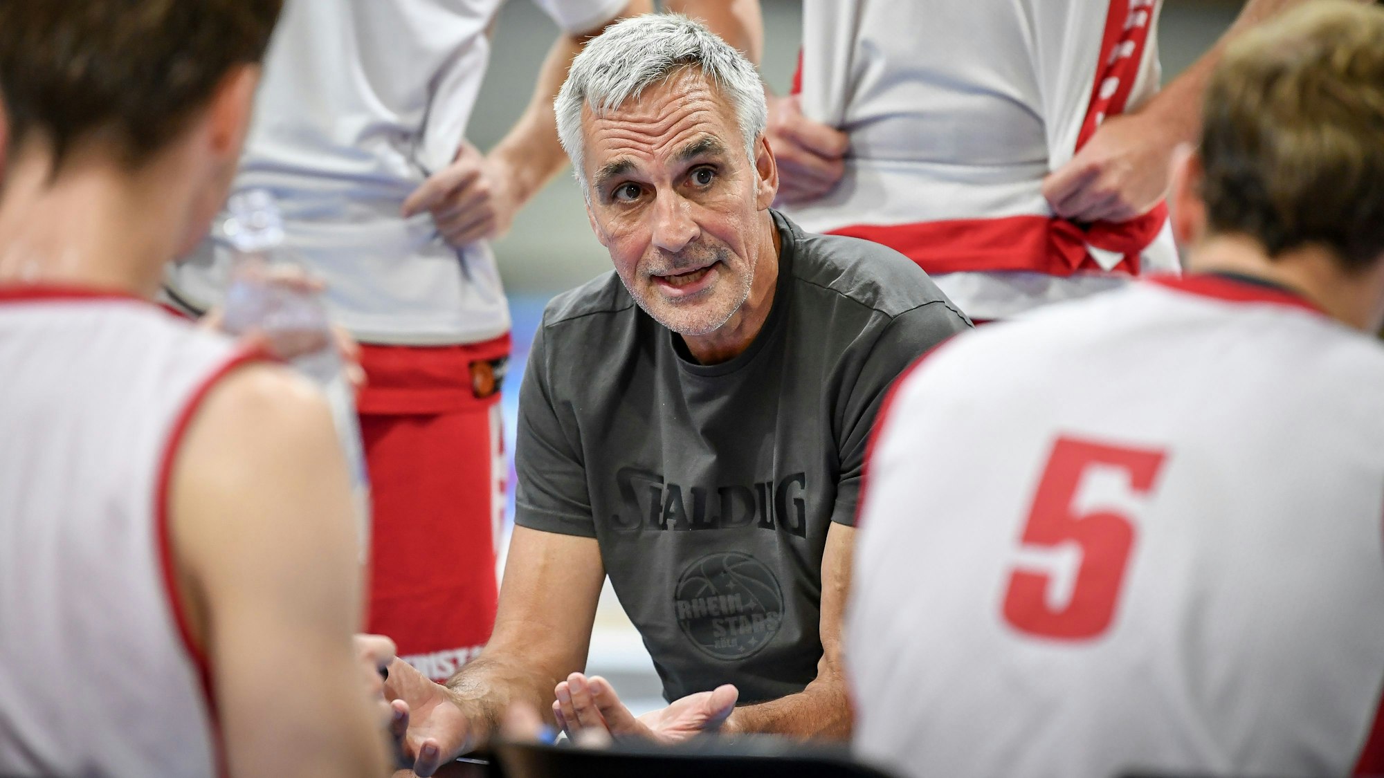 Cheftrainer Stephan Baeck von den RheinStars Köln