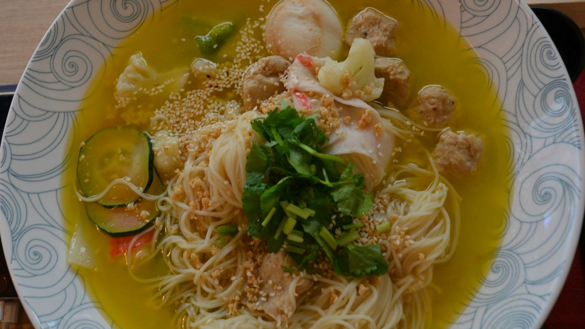 Eine Suppe der „Bowl Maker Society“