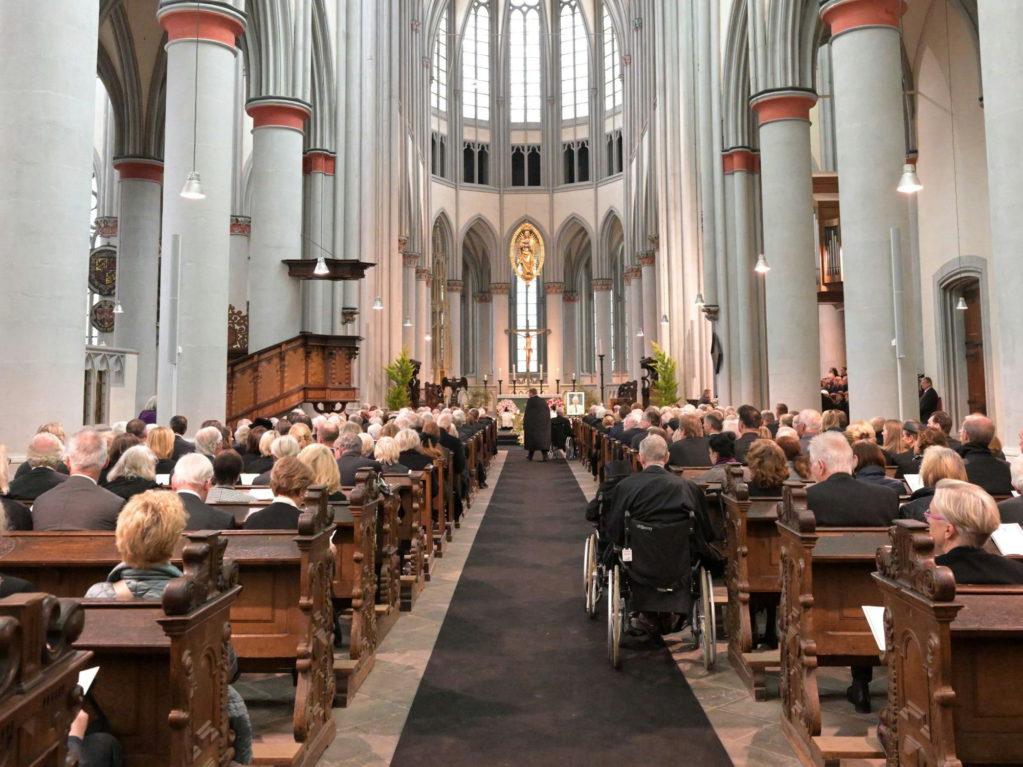 Trauergottesdienst für Hans Wolfgang Zanders im Altenberger Dom.