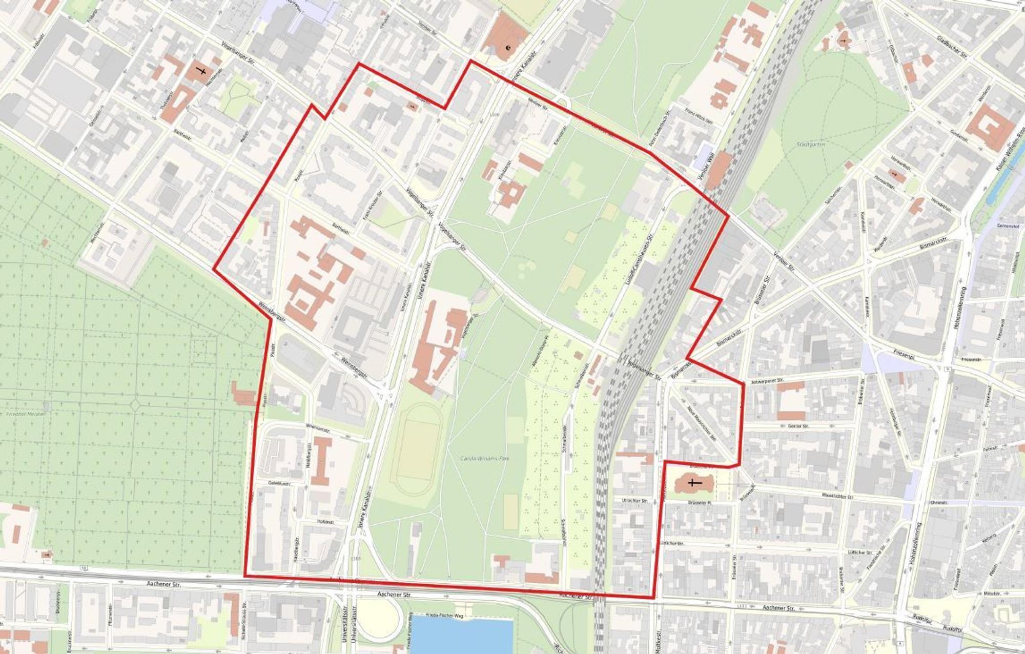 Radius der Evakuierung