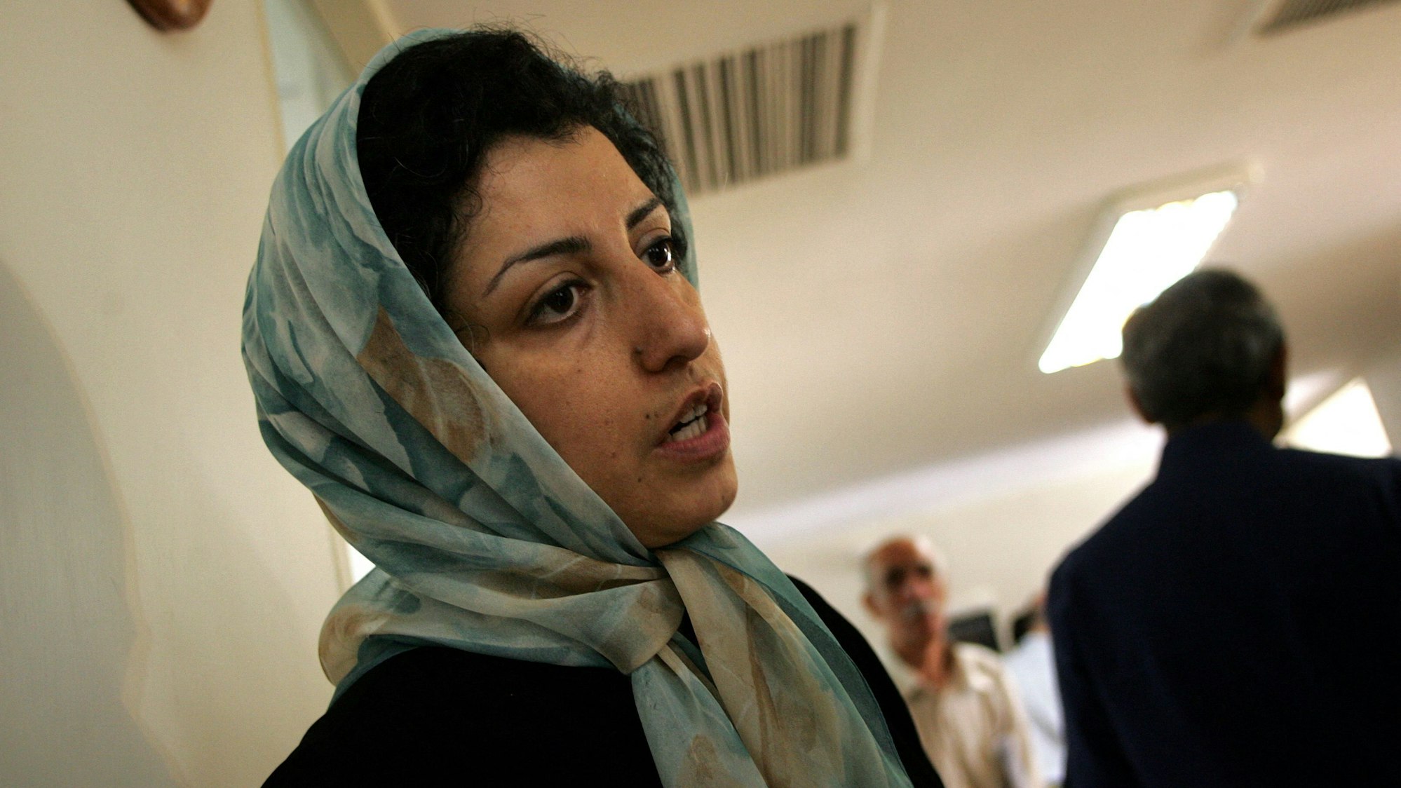 Die Menschenrechtlerin Narges Mohammadi im Jahre 2007 in Teheran
