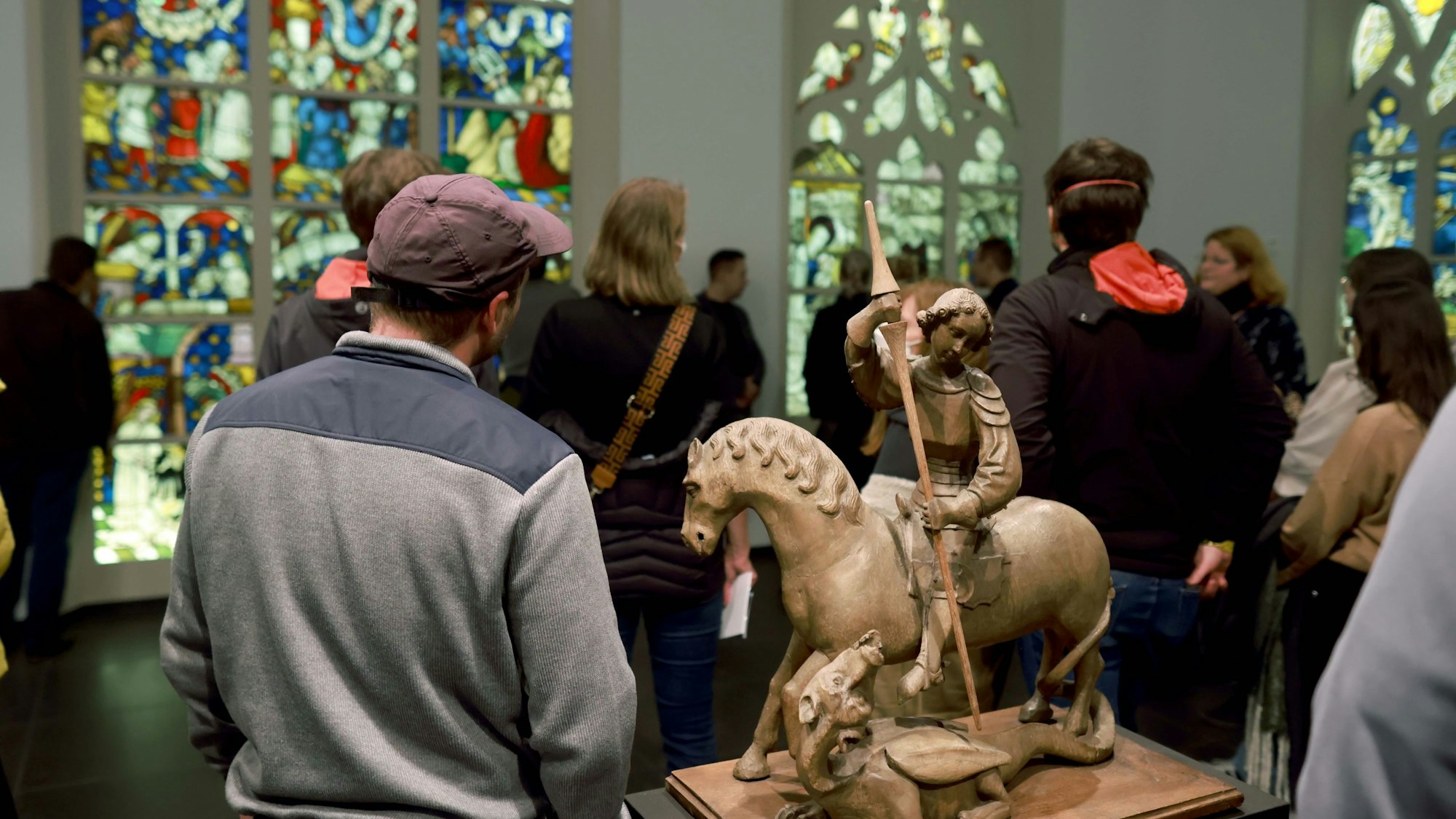 Auch im Museum Schnütgen war der Andrang bei der Museumsnacht 2022 groß.