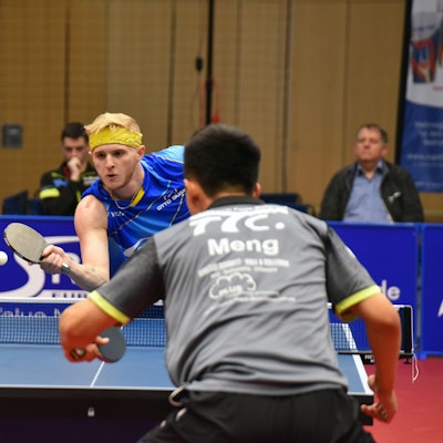ds Tisttennis Bundesliga Schwalbe Bergneustadt Vs Fulda in der Burstenhalle