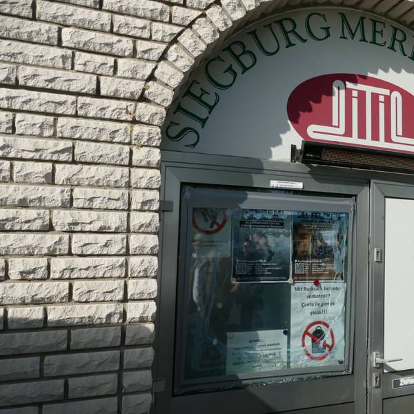 Der Eingang zu einer Moschee.
