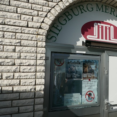 Der Eingang zu einer Moschee.