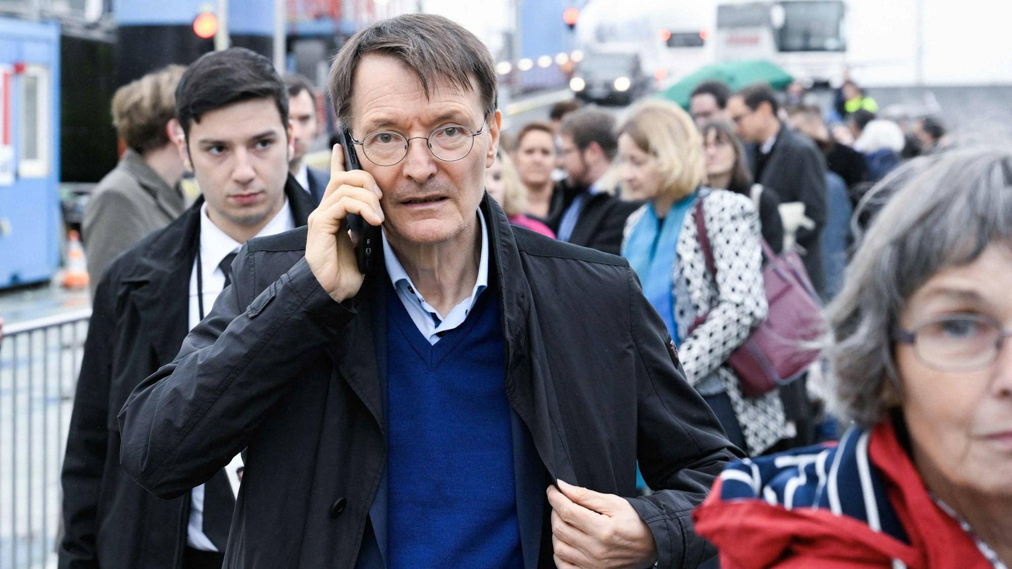Karl Lauterbach stand offenbar im Fokus mutmaßlicher Reichsbürger.