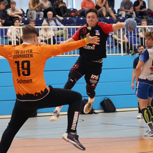 sport Handball Oberliga
Bayer Dormagen  HSG Refrath Hand
Lennart Niehaus