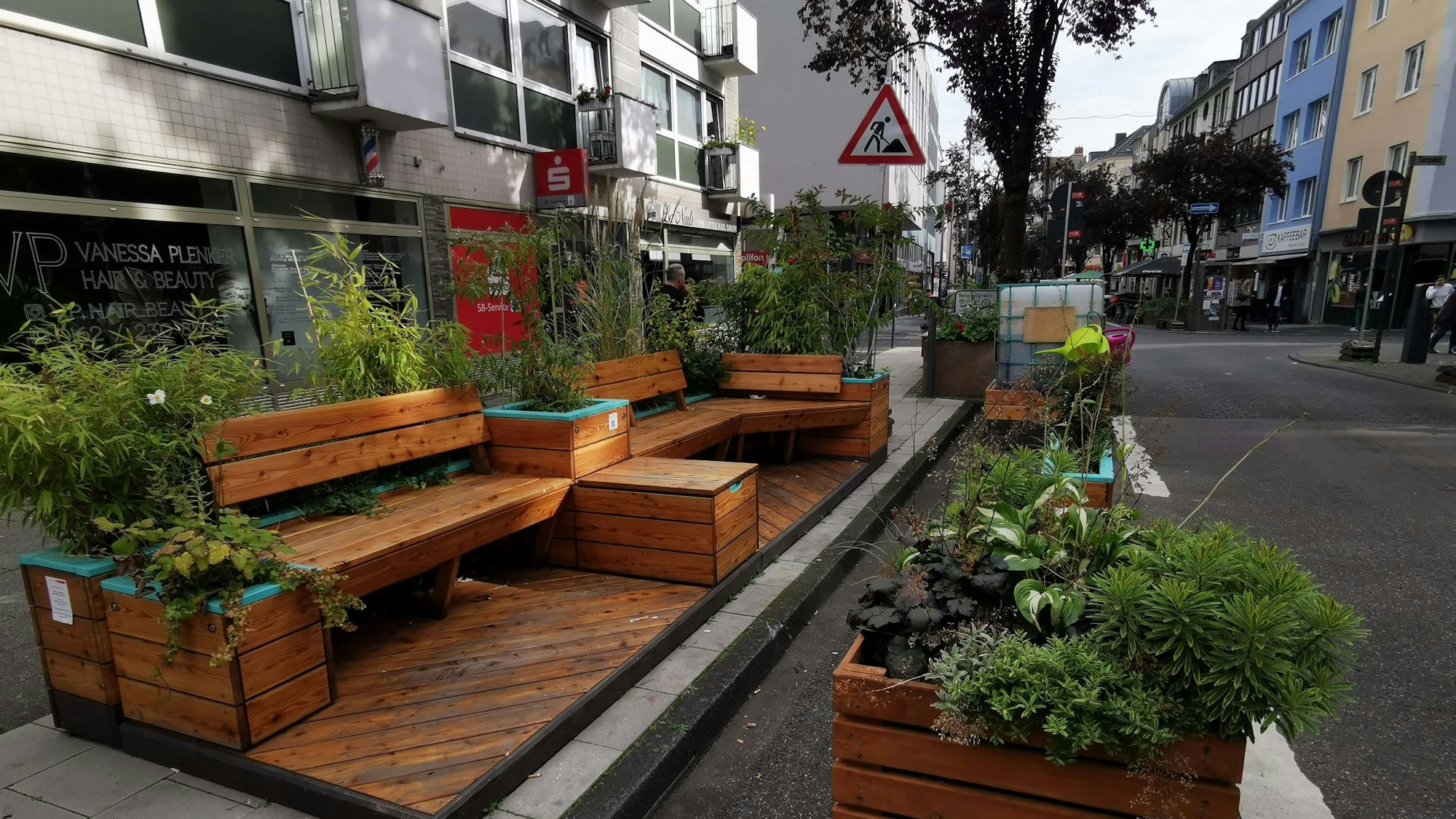 Stadtmöbel auf der Deutzer Freiheit