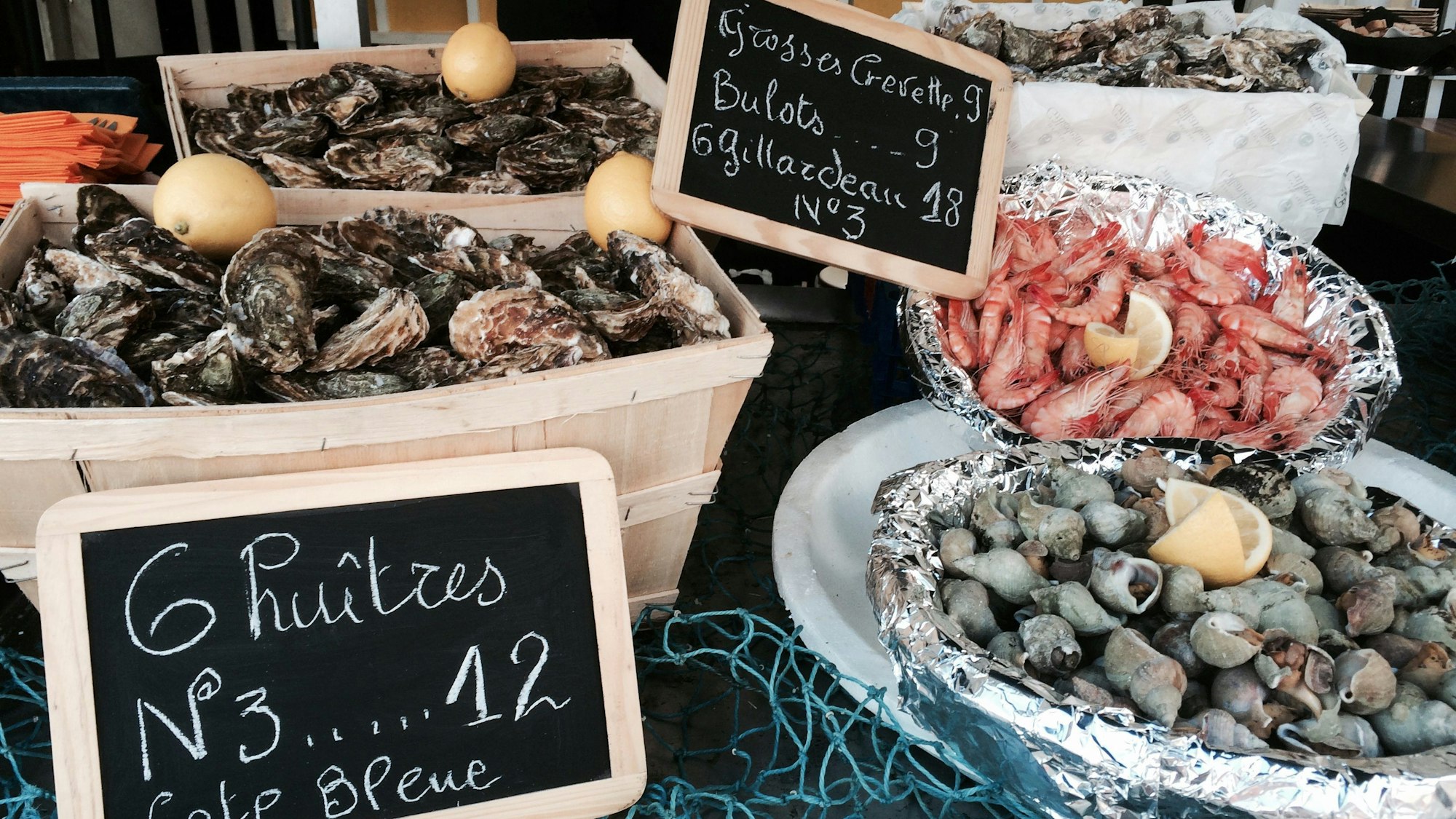 HANDOUT - Die französische Küche ist ohne Meeresfrüchte kaum vorstellbar. Die französische Küche ist ohne Meeresfrüchte kaum vorstellbar.