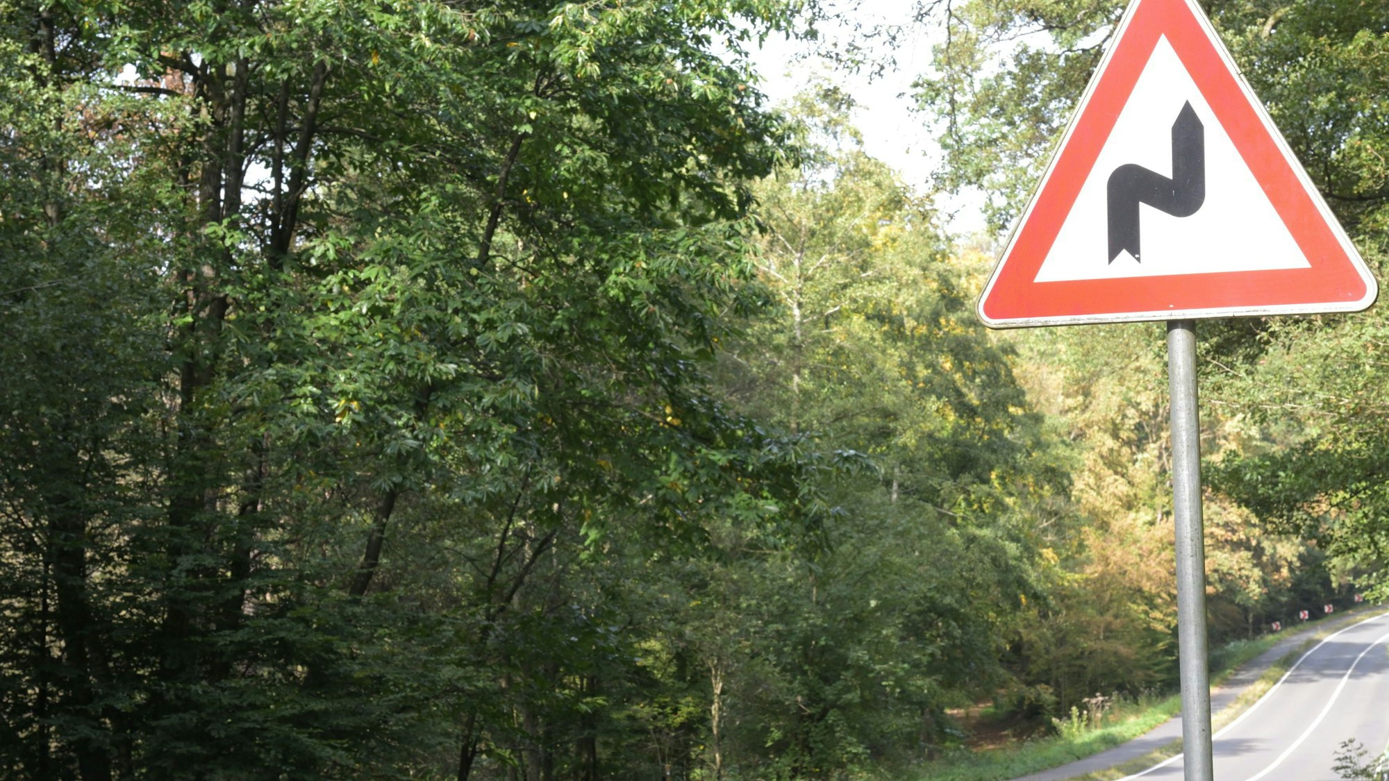 Auch in dem per Schild angekündigten Kurvenbereich der L 288 gilt aktuell Tempo 100.