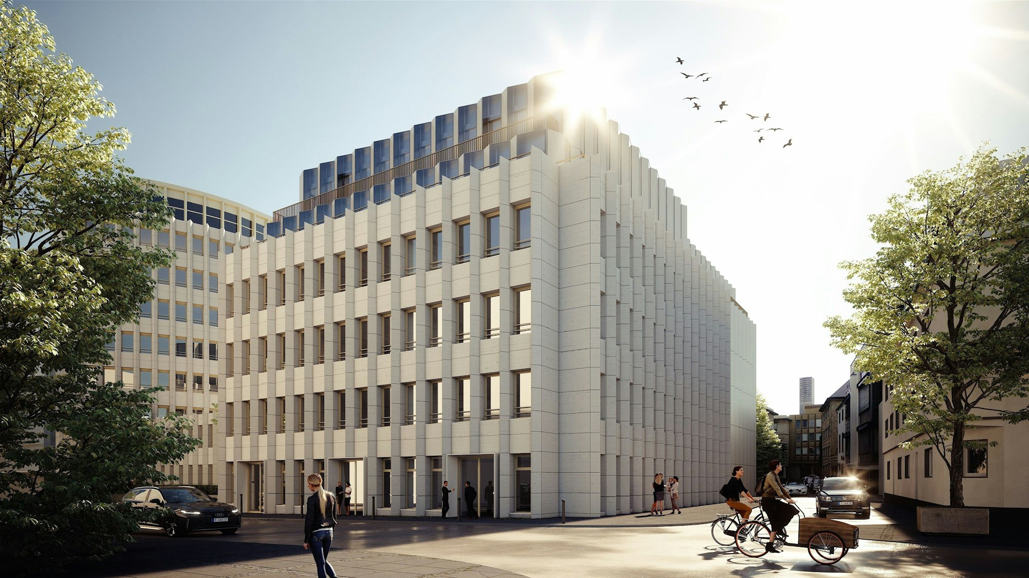 Weitgehend vermietet: Gerling Garden. Eine Anwaltskanzlei hat rund 4000 Quadratmeter übernommen.