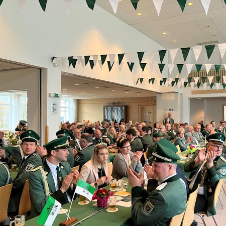 Delegiertenversammlung des Oberbergischen Schützenbundes in der Schützenhalle in Drolshagen.