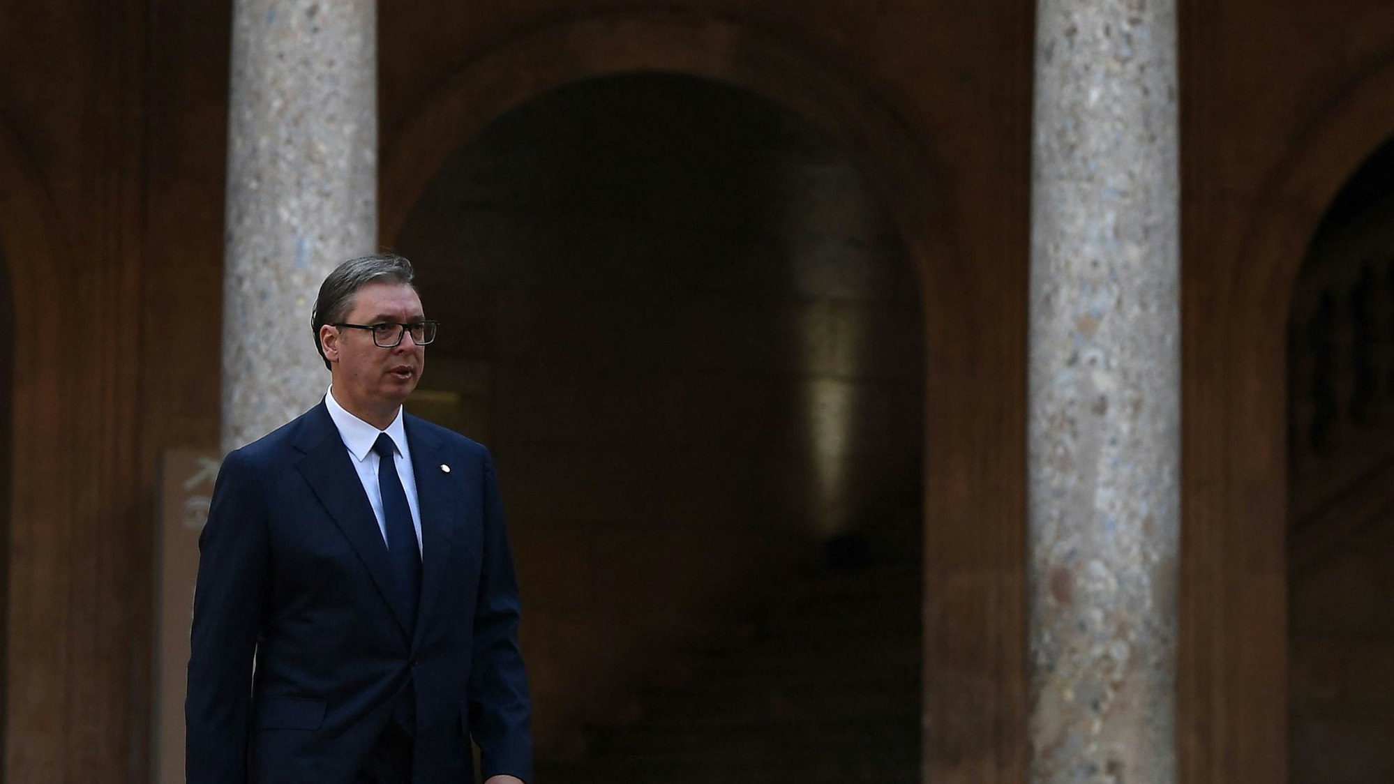 Serbian President Aleksandar Vucic.