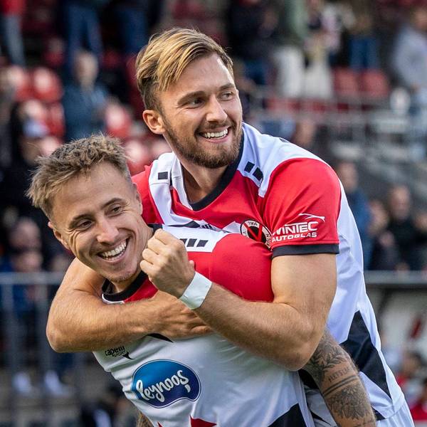 FC Viktoria Koeln - Erzgebirge Aue Tor durch Luca Marseiler FC Viktoria Koeln, Nr. 30 mit Valdrin Mustafa FC Viktoria Koeln, Nr. 11 FC Viktoria Koeln - Erzgebirge Aue, 11. Spieltag, am 14.10.2023 im Sportpark Hoehenberg in Koeln. DFL REGULATIONS PROHIBIT ANY USE OF PHOTOGRAPHS AS IMAGE SEQUENCES AND/OR QUASI-VIDEO. *** FC Viktoria Koeln Erzgebirge Aue Goal by Luca Marseiler FC Viktoria Koeln, Nr 30 with Valdrin Mustafa FC Viktoria Koeln, Nr 11 FC Viktoria Koeln Erzgebirge Aue, 11 Matchday, on 14 10 2023 at Sportpark Hoehenberg in Koeln DFL REGULATIONS PROHIBIT ANY USE OF PHOTOGRAPHS AS IMAGE SEQUENCES AND OR QUASI VIDEO Copyright: xBEAUTIFULxSPORTS/LeahxKohringx