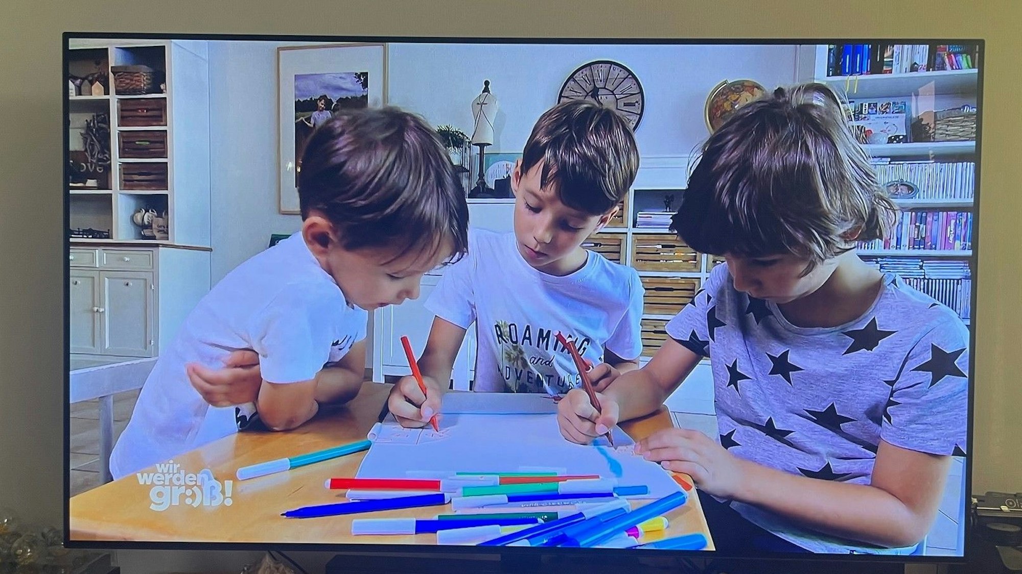 Das Bild zeigt Matts mit seinen Brüdern Piet und Mika.