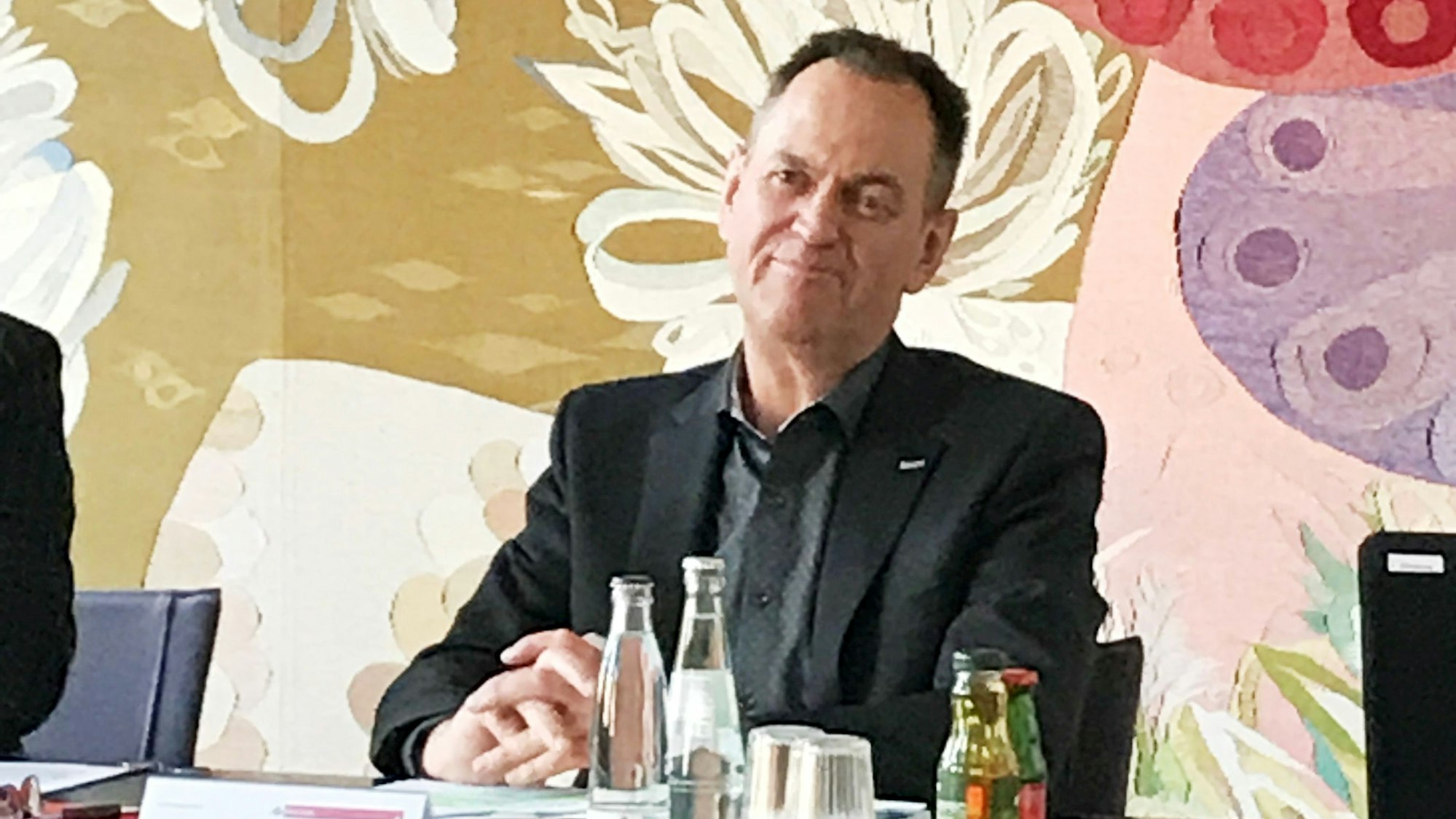 Wilhelm Belke bei seiner Amtseinführung im Jahr 2018